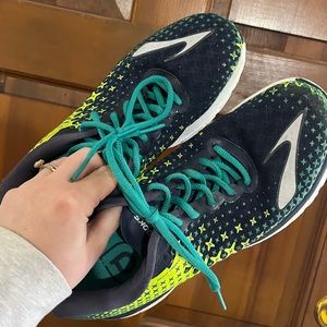 Brooks Womens Pureflow 5 Running Shoes Blue 1202071B308 Low Top Lace Up